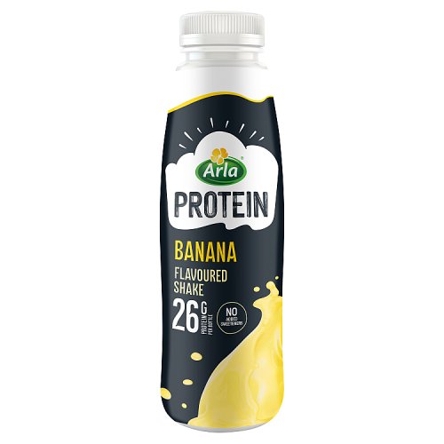 Arla Protein Shake Banana 482ml pack shot