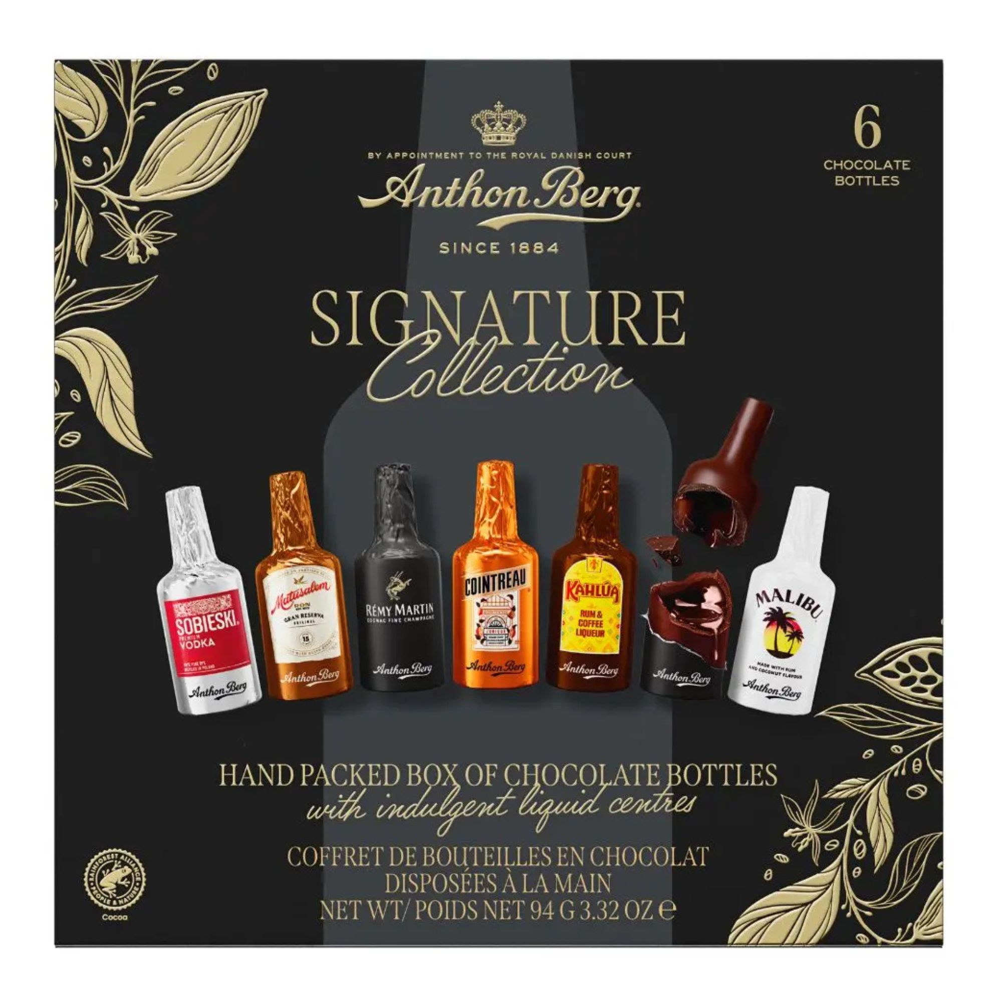 Anthon Berg Chocolate Liqueurs Box 93g pack shot