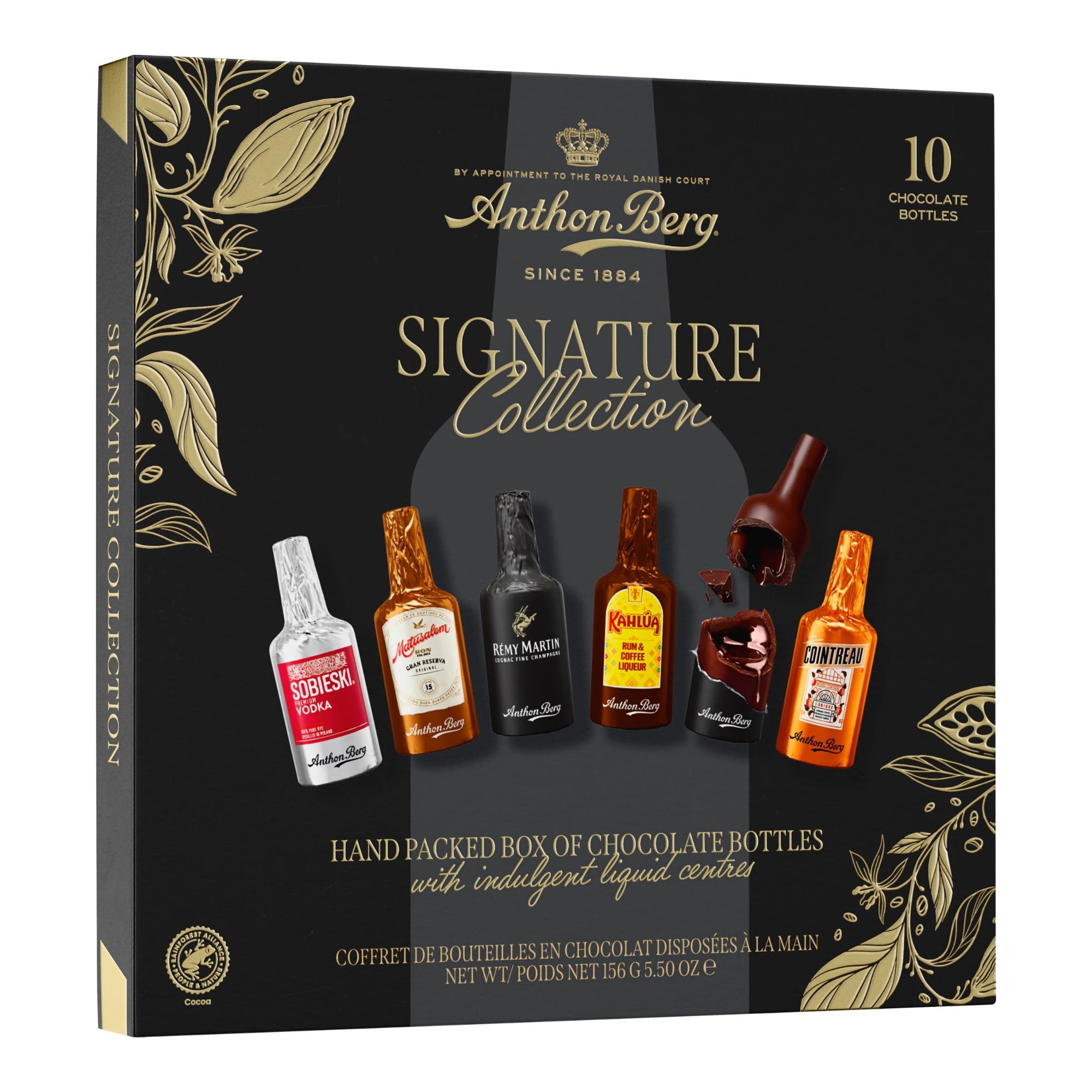 Anthon Berg Chocolate Liqueurs 10s 156g pack shot