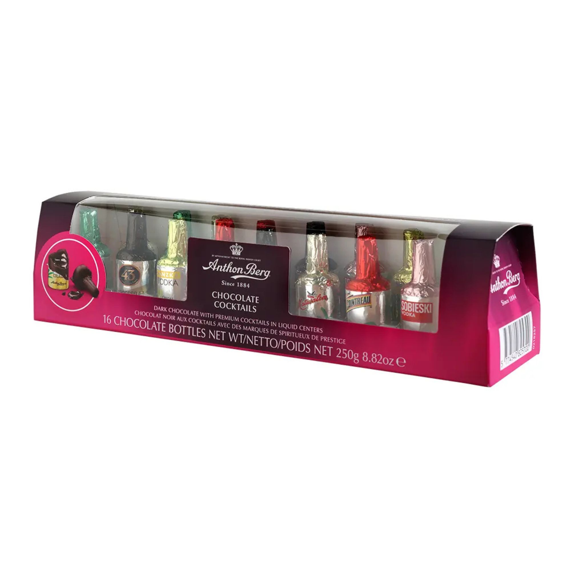 Anthon Berg Chocolate Cocktails 16s 250g pack shot