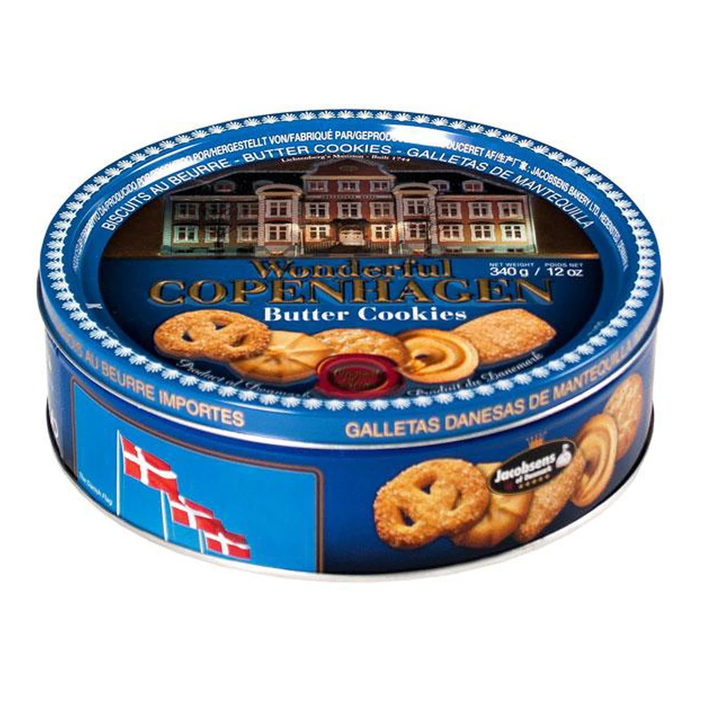 Copenhagen Butter Cookies 340g pack shot