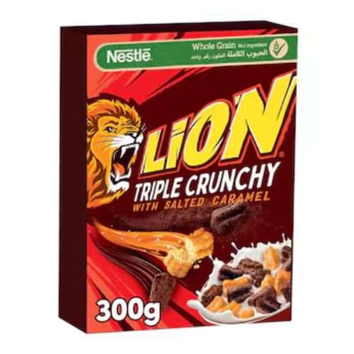 Lion Triple Crunchy 300g pack shot
