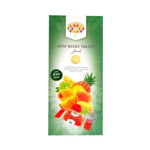 New Berry Fruits Jewels Carton 250g pack shot
