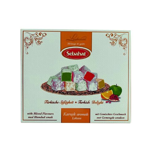 Sebahat Forest Fruits Turkish Delight Gift Box 540g pack shot