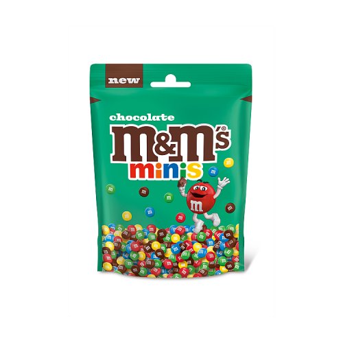 M&Ms Minis Pouch 115g pack shot