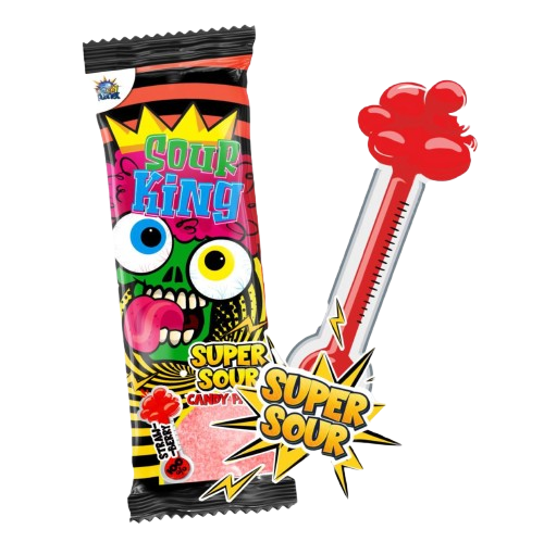 Sour King Eating Paper Strawberry 15g pack shot