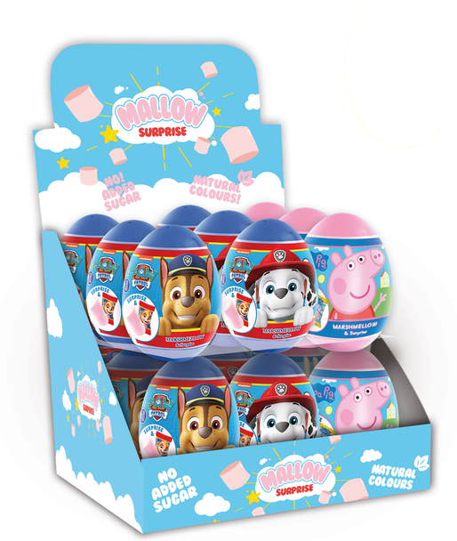 Mixed Surprise Eggs Paw Patrol & Peppa Pig Surprise 5g pack shot