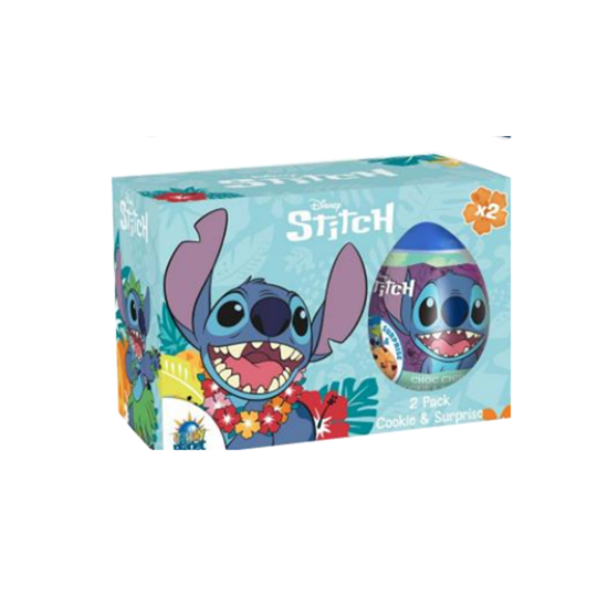 Stitch 2pk Surprise Egg with Cookies 11g pack shot