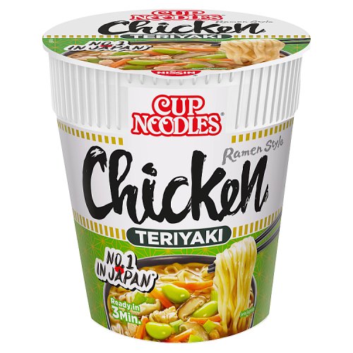 Nissin Cup Noodles Teriyaki Chicken 70g pack shot