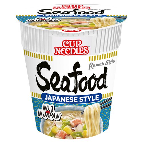 Nissin Cup Noodles Ramen Seafood 75g pack shot