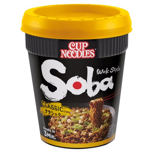 Nissin Soba Cup Classic Noodles 90g pack shot