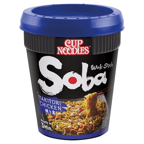 Nissin Soba Cup Yakitori Chicken 89g pack shot