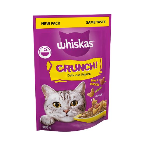 Whiskas Cat Treat Crunch 100g pack shot