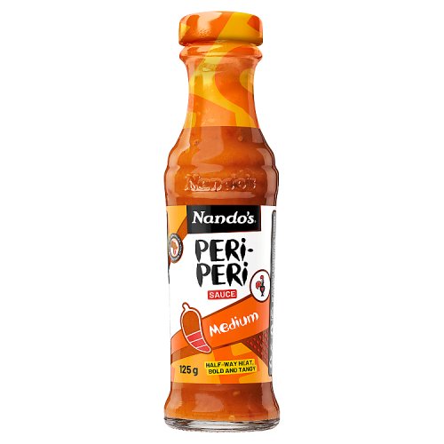 Nandos Medium Peri Peri Sauce 125g pack shot