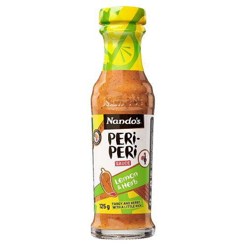 Nandos Lemon & Herb Peri Peri Sauce 125g pack shot
