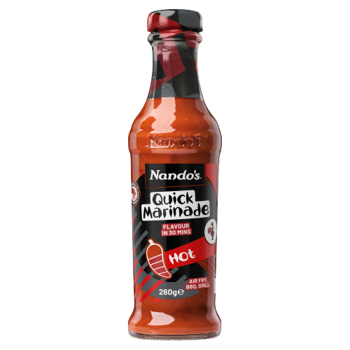 Nandos Hot Peri-Peri Marinade 260g pack shot