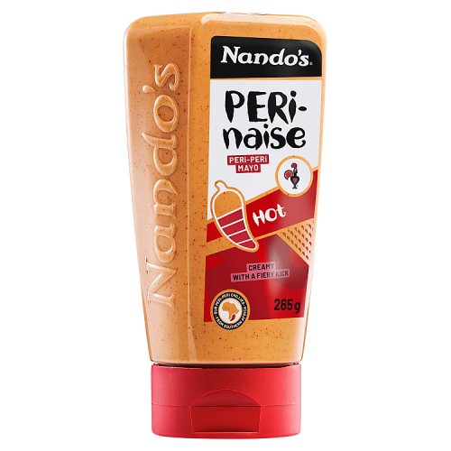 Nandos Hot Perinaise Squeezy 265g pack shot