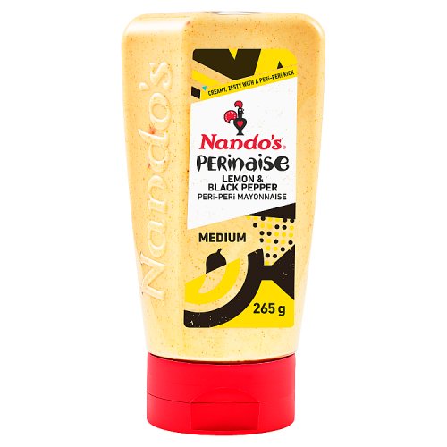 Nandos Perinaise Lemon & Black Pepper 265g pack shot