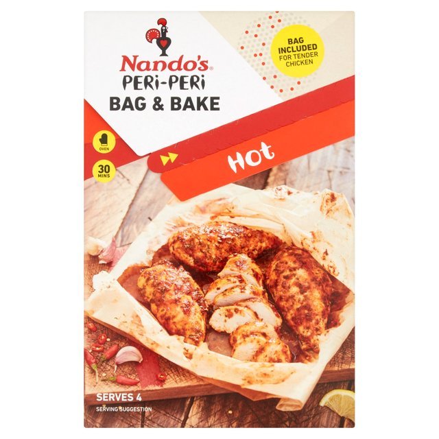 Nandos Bag N Bake Hot 20g pack shot