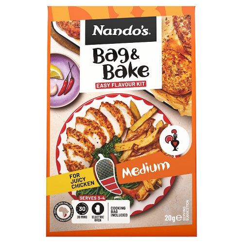 Nandos Bag N Bake Medium 20g pack shot