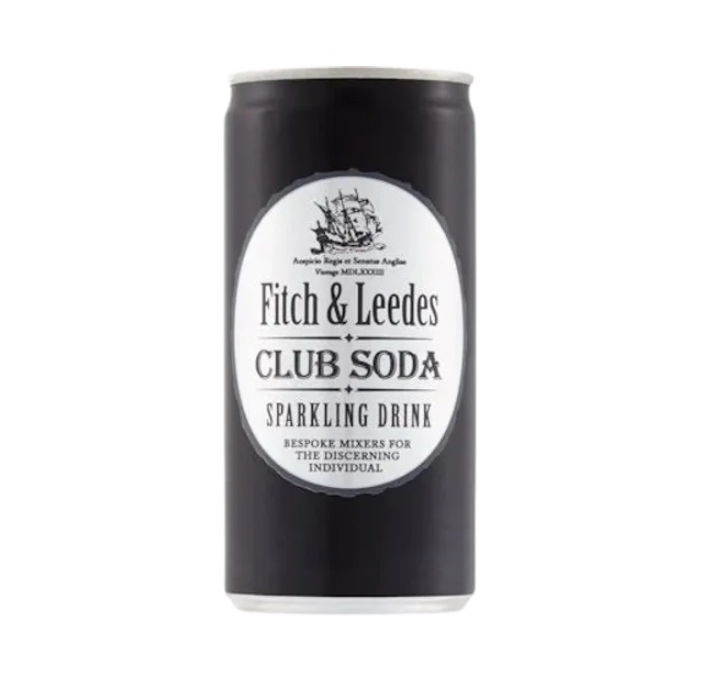 Fitch & Leedes Soda Water 200ml pack shot