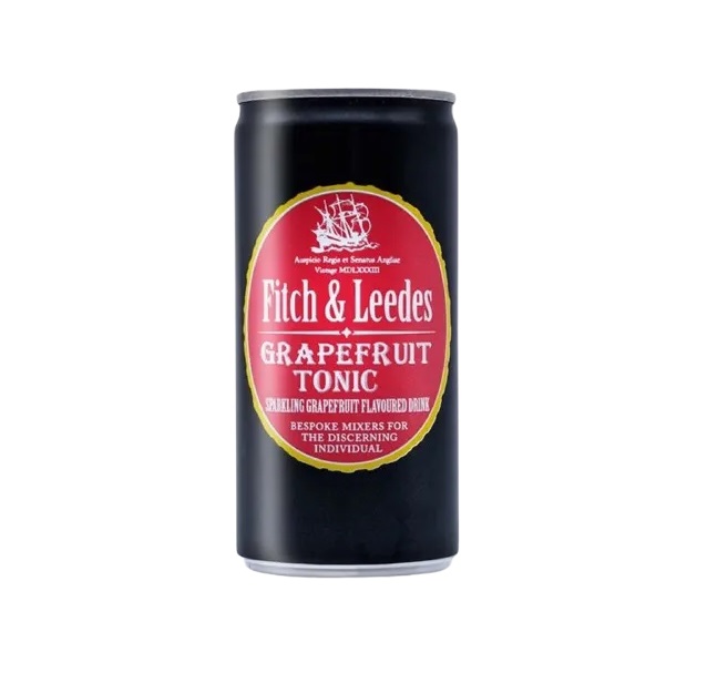 Fitch & Leedes Grapefruit Tonic Water 200ml pack shot