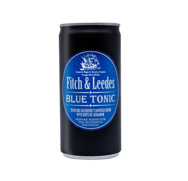 Fitch & Leedes Blue Tonic Water 200ml pack shot