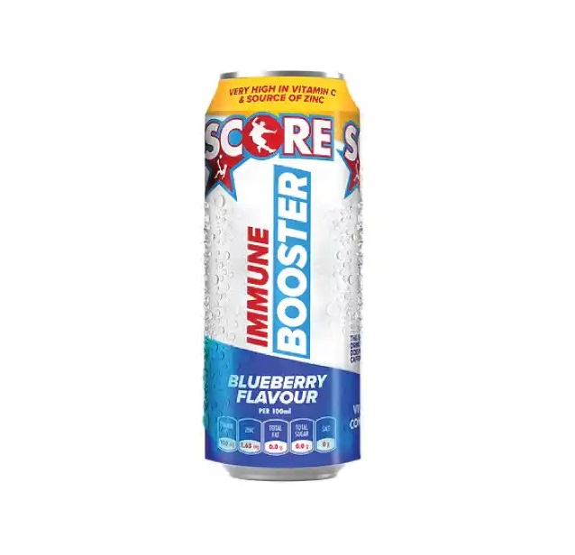 Score Immune Blueberry Flavour 6 x 500ml pack shot