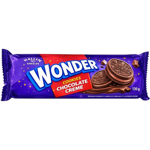 Wonder Cookies Chocolate 120g pack shot