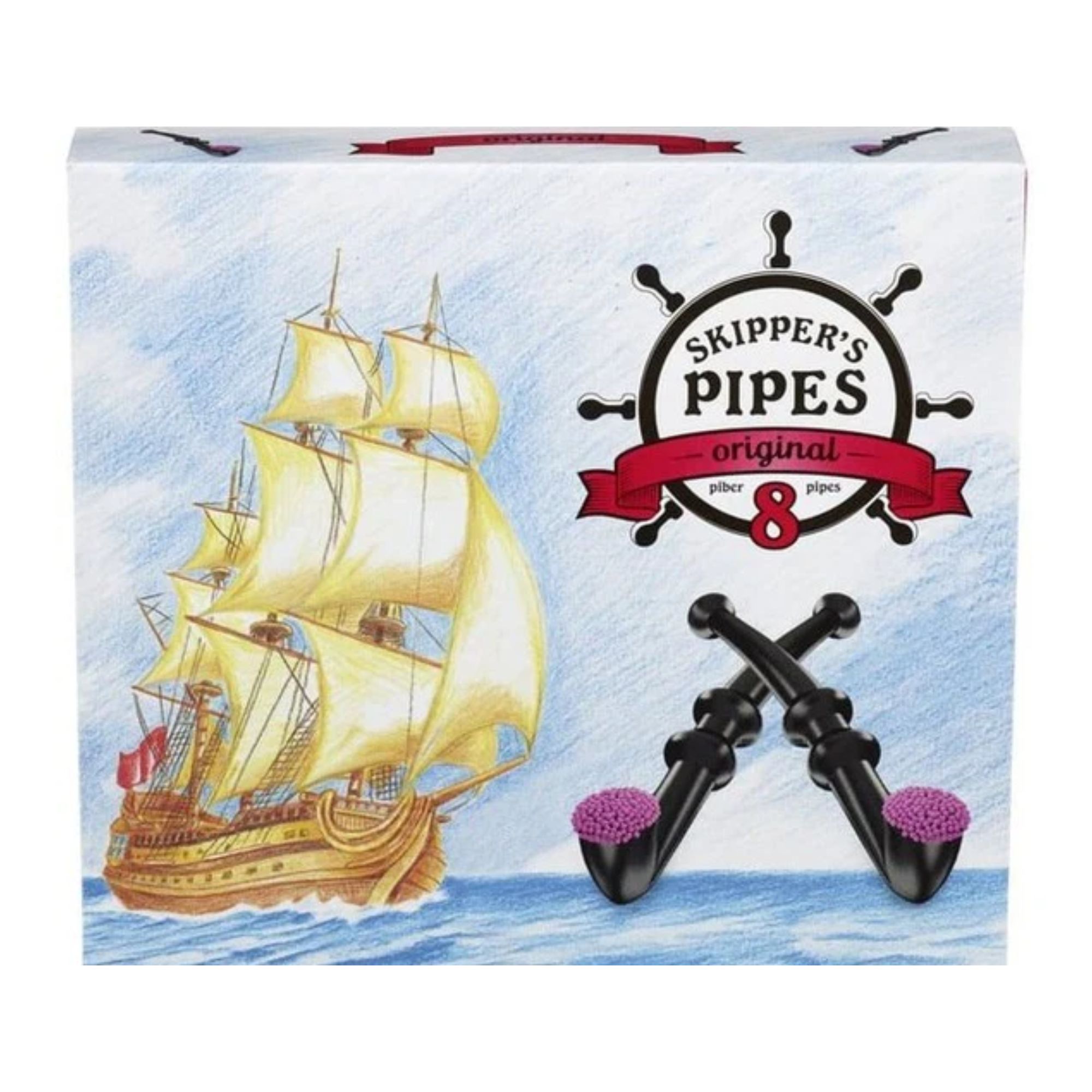 Skippers Pipes Original 8pk (8 x 17g) pack shot