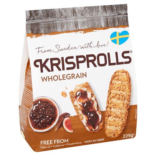 Krisprolls Wholegrain Complets 225g pack shot