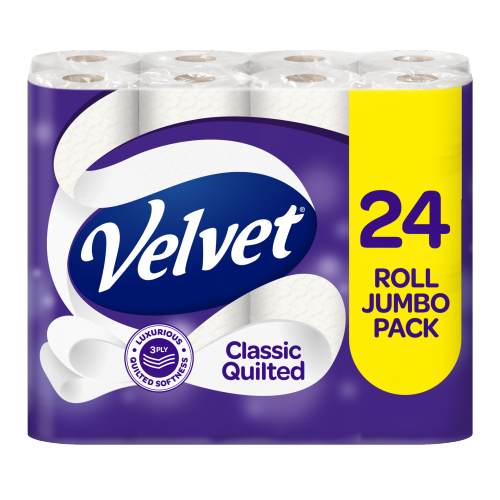 Velvet Classic Quilted 24s pack shot