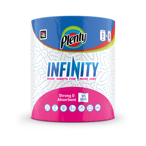 Plenty Infinity Kitchen Roll 1s pack shot
