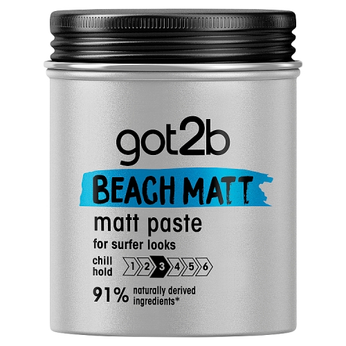 Got2B Beach Matt Paste 100ml pack shot