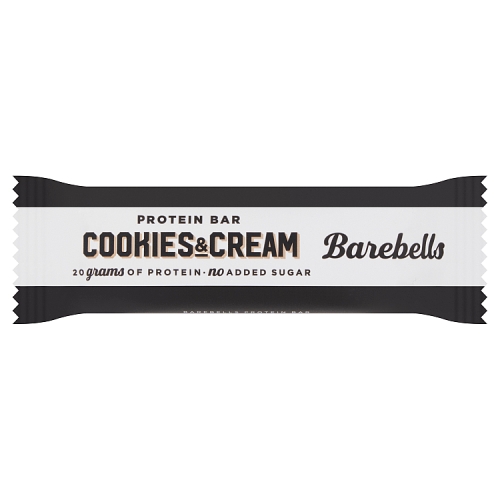 Barebells Protein Bar Cookies & Cream 55g pack shot