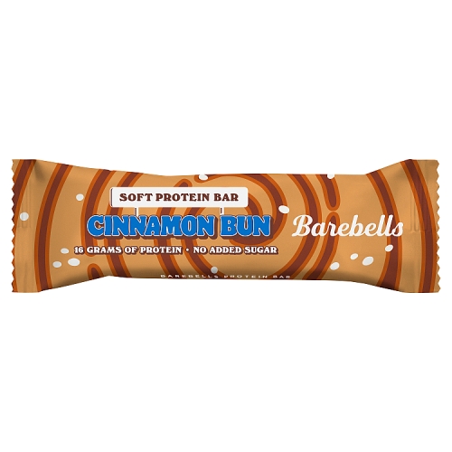 Barebells Protein Bar Soft Cinnamon Bun 55g pack shot