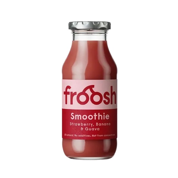 Froosh Smoothie Strawberry Banana & Guava 150ml pack shot