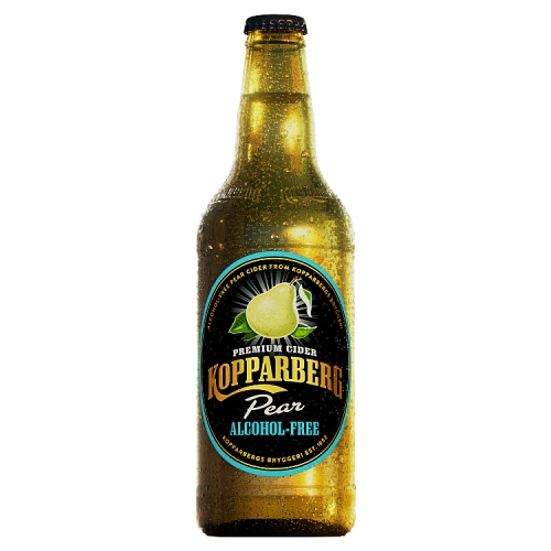 Kopparberg Alcohol Free Pear - 0% 500ml pack shot