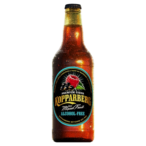 Kopparberg Alcohol Free Mixed Fruit - 0% 500ml pack shot