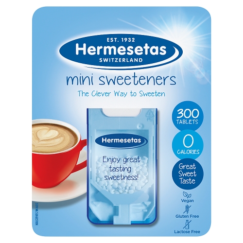 Hermesetas Tablets 300g pack shot