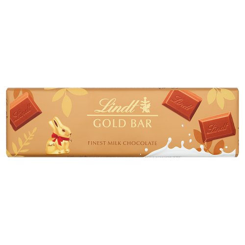 Lindt Gold Bar Milk 300g pack shot