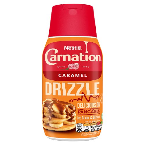 Carnation Drizzles Caramel 450g pack shot