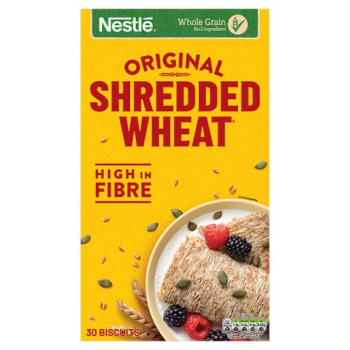 Nestle Shredded Wheat Biscuits 30s 675g pack shot