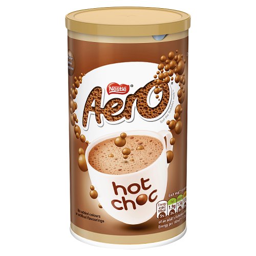 Aero Hot Chocolate Jar 288g pack shot
