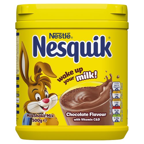 Nesquik Powder Chocolate 500g pack shot