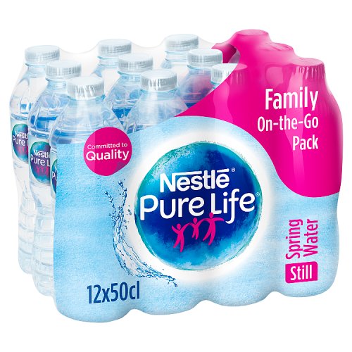 Nestle Pure Life 12pk (12 x 500ml) pack shot