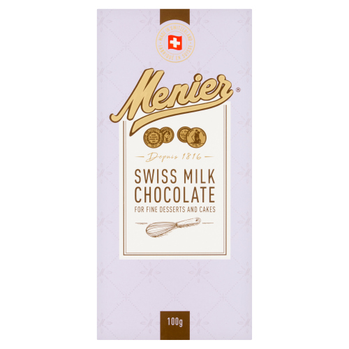 Menier Milk Cooking Chocolate 100g pack shot