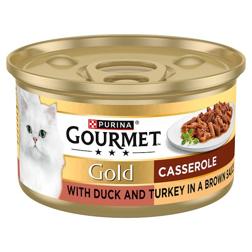 Gourmet Gold Casserole Turkey & Duck 85g pack shot
