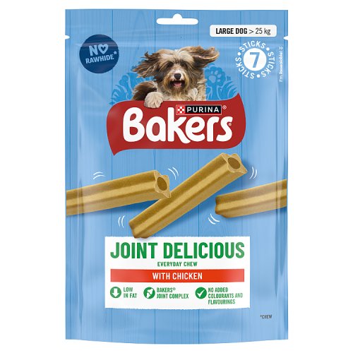Bakers Dog Treats Joint Delicious Chicken 240g pack shot