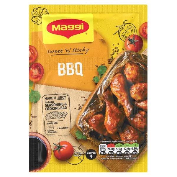 Maggi So Juicy Barbecue Chicken 47g pack shot